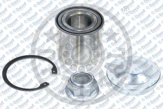 OPTIMAL 702982 Arka Teker Rulmani [Kit] Megane Ii Modus Ii Clio Iii 1.4 1.5dci 1.6 16v 02>